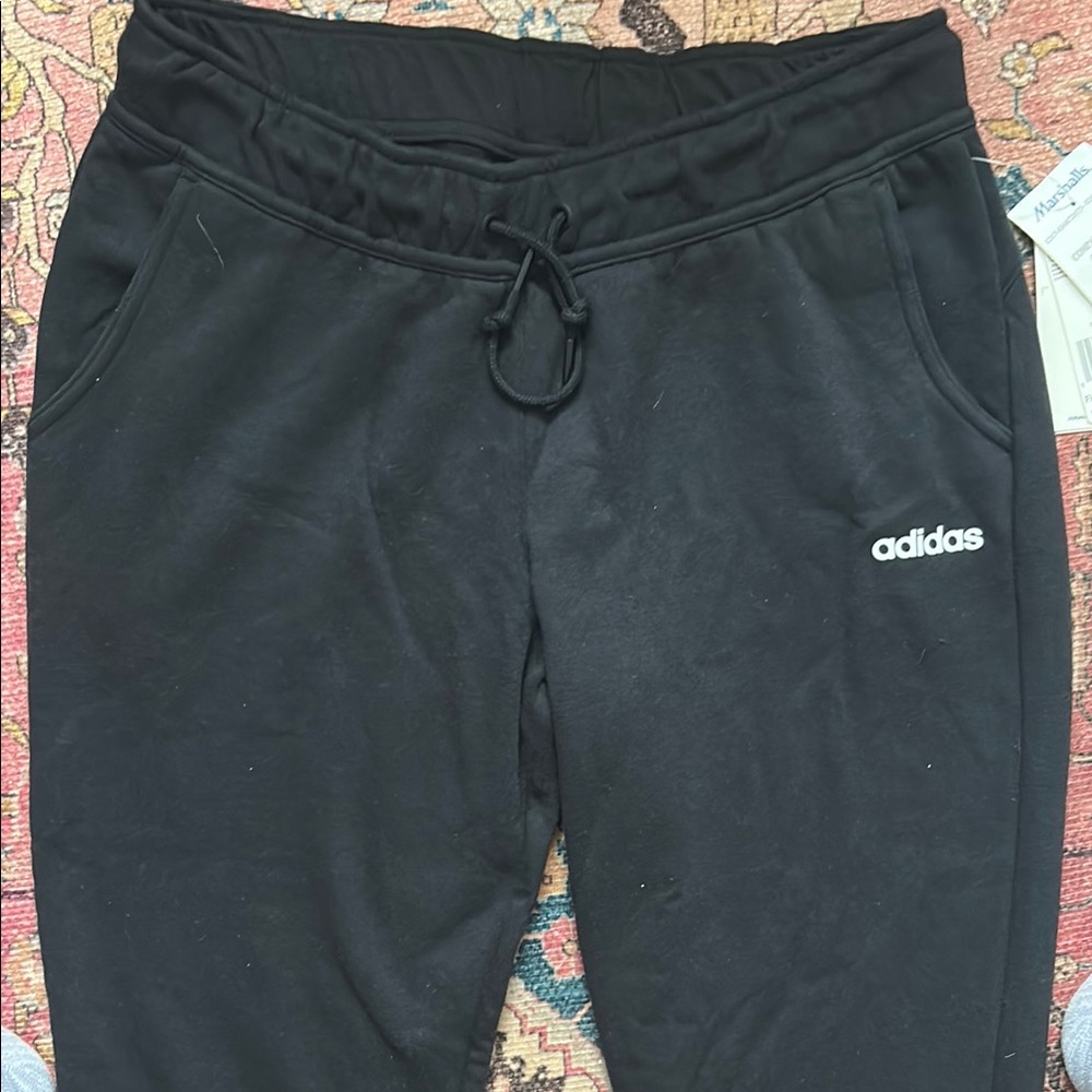 Adidas Kids Black Sweatpants